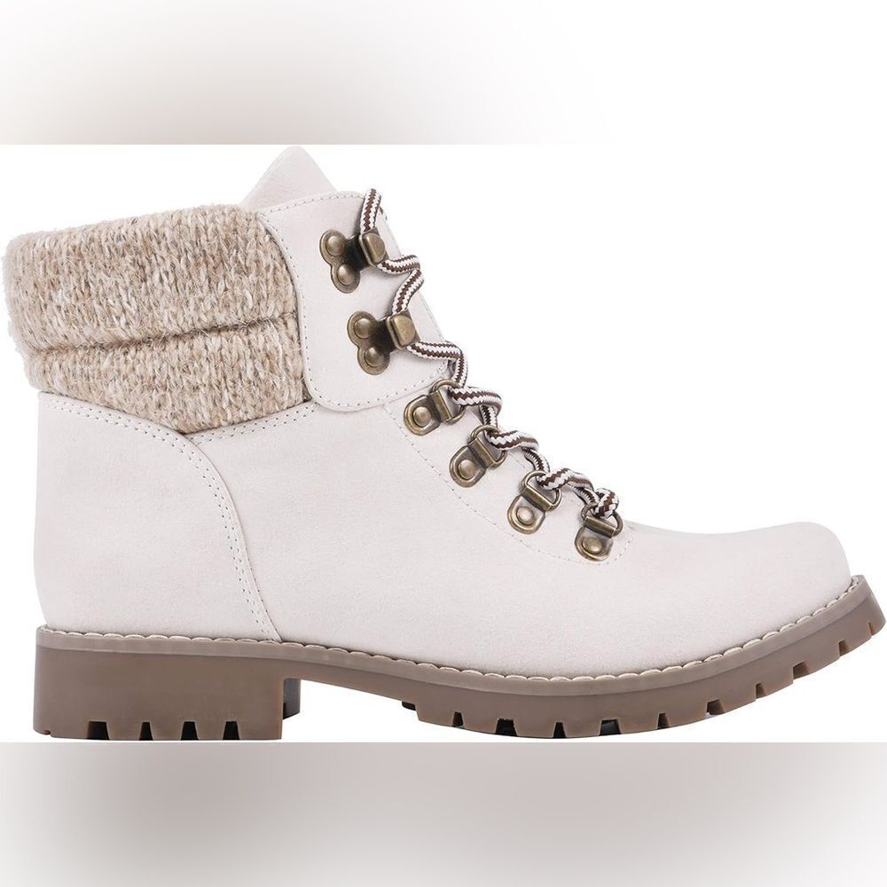 CLIFFS BY WHITE MOUNTAIN Shoes Pathfield Women's Lace-up Hiker Style Bootie